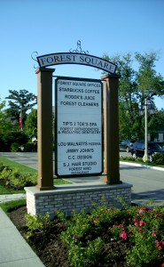 Forest Square Signage